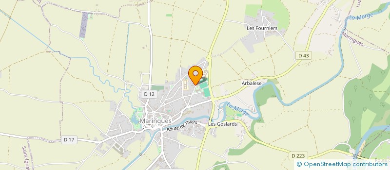 localisation de l'entreprise RL AUTOMOBILES  JOZE