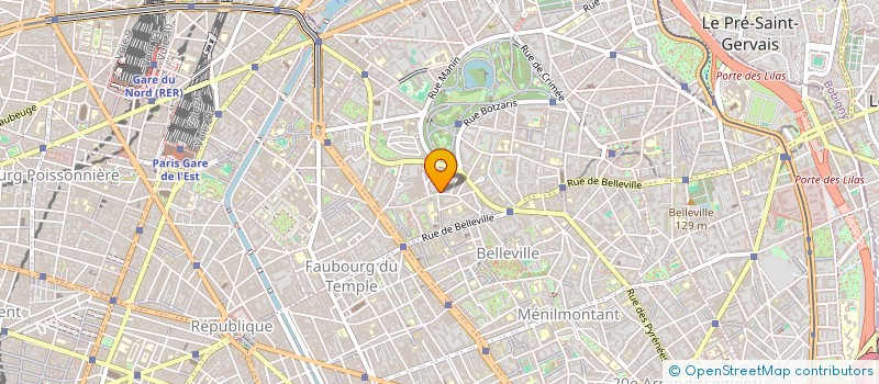 localisation de l'entreprise RL BOSS  PARIS