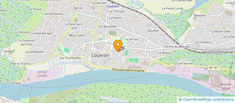 localisation de l'entreprise RL CAROTTAGE SERVICES à COUERON