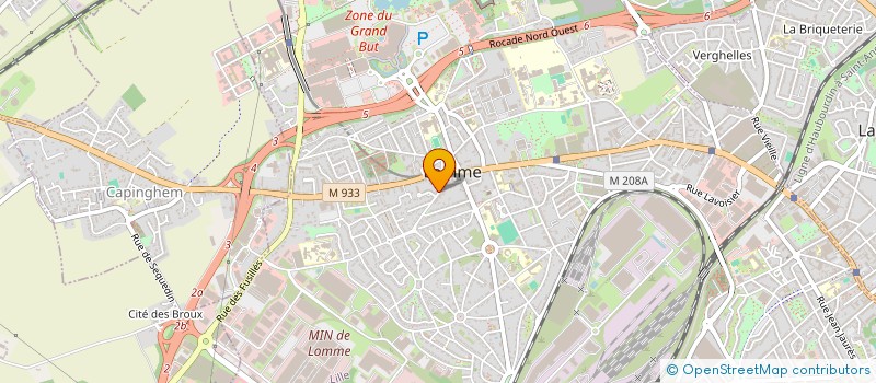 localisation de l'entreprise RL COLLECT  LILLE