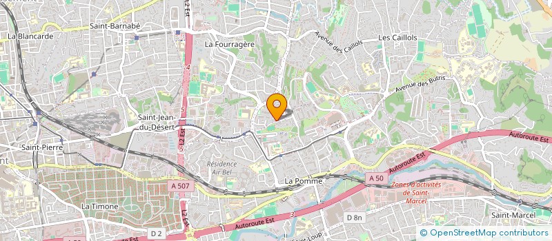 localisation de l'entreprise RL COMPANY BBLB à MARSEILLE