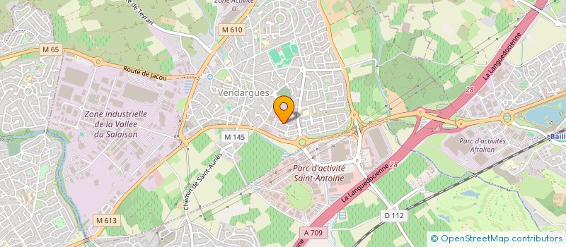 localisation de l'entreprise RL CONSEILS à VENDARGUES