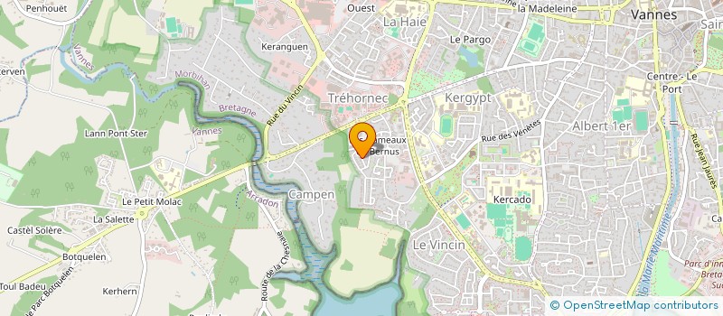 localisation de l'entreprise RL CONSEILS ET SERVICES  VANNES