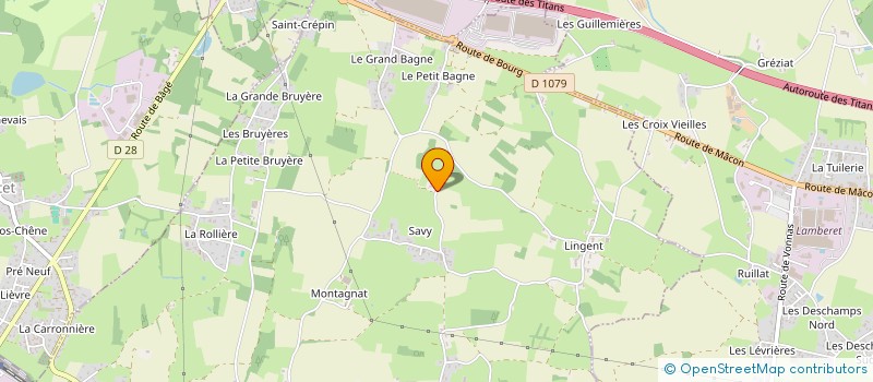 localisation de l'entreprise RL DIAG IMMO  SAINT-JEAN-SUR-VEYLE