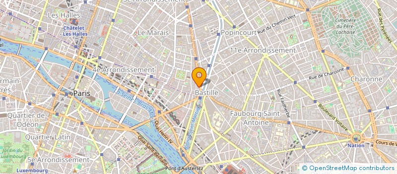 localisation de l'entreprise RL DISTRIBUTION à PARIS