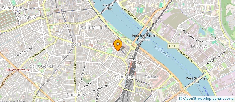 localisation de l'entreprise RL ELECTRICITE  BORDEAUX