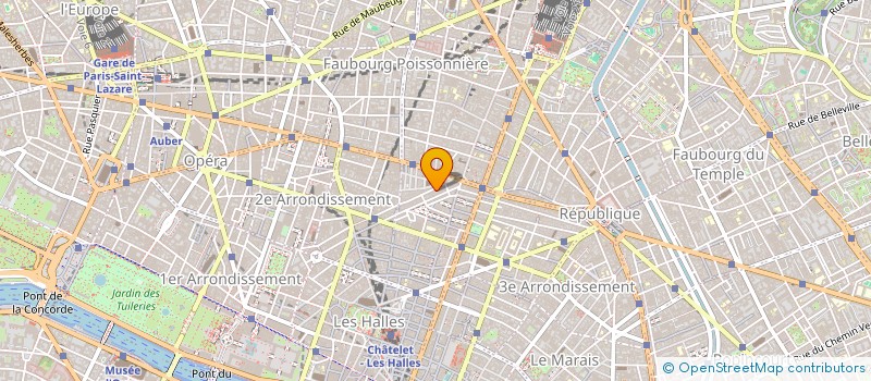 localisation de l'entreprise RL FRUITS ET LEGUMES à PARIS