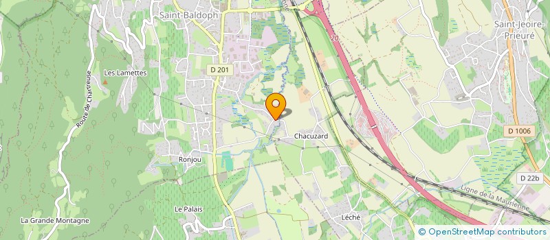 localisation de l'entreprise RL GALOPPAZ 25  SAINT-BALDOPH