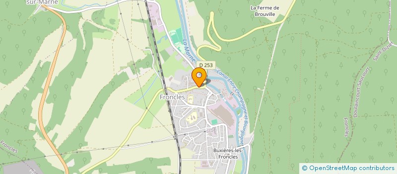 localisation de l'entreprise RL & GC IMMOBILIER à FRONCLES