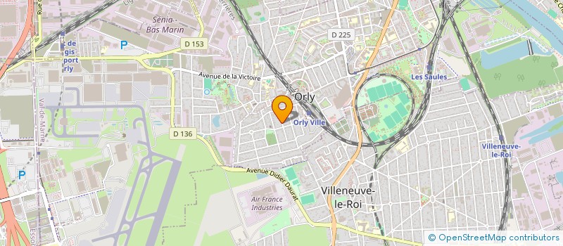 localisation de l'entreprise RL GROUPE  ORLY