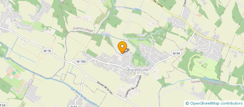 localisation de l'entreprise RL HLD  AIGREFEUILLE