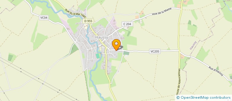 localisation de l'entreprise RL IMMOBILIER  HAUSSY