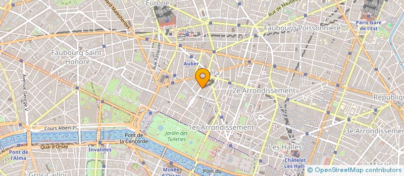 localisation de l'entreprise RL IMPORT EXPORT à PARIS