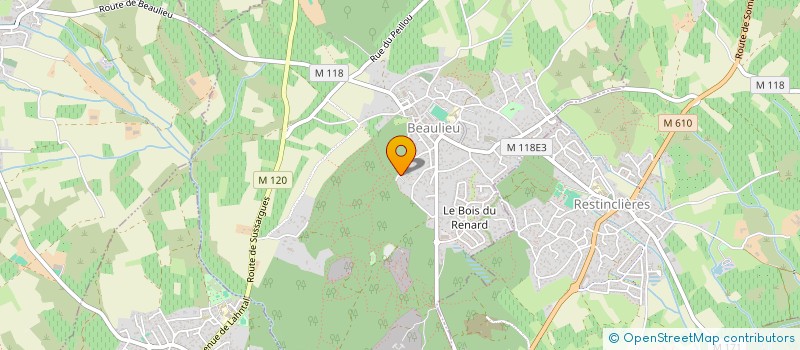 localisation de l'entreprise RL INVEST à BEAULIEU