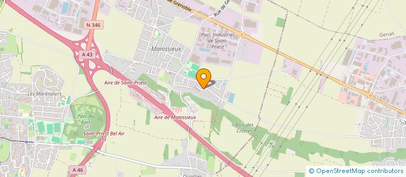 localisation de l'entreprise RL INVEST  SAINT-PRIEST