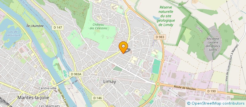 localisation de l'entreprise RL INVEST  LIMAY