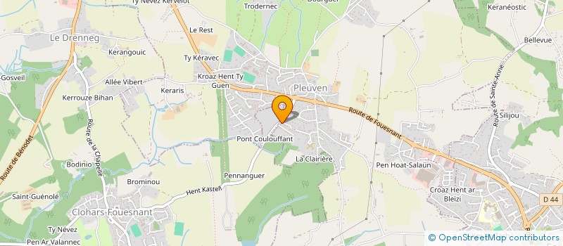 localisation de l'entreprise RL INVEST  PLEUVEN