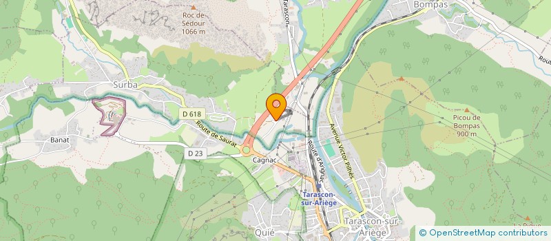 localisation de l'entreprise RL MOBILIER à SURBA