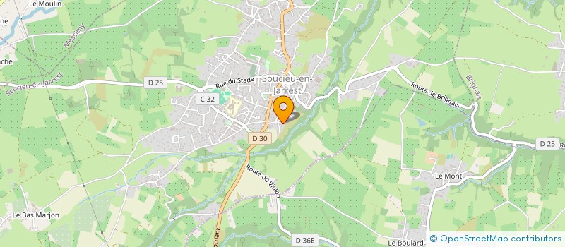 localisation de l'entreprise RL-NEGOTIUM  SOUCIEU-EN-JARREST