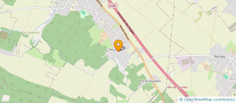 localisation de l'entreprise RL PARTNERS  AIX-NOULETTE