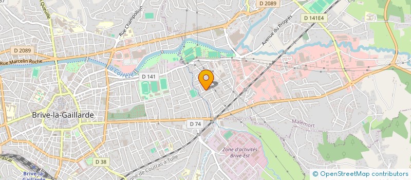 localisation de l'entreprise RL PLOMBERIE 19 à MALEMORT