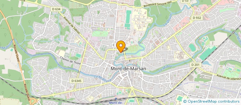 localisation de l'entreprise RL PROMOTION à MONT-DE-MARSAN
