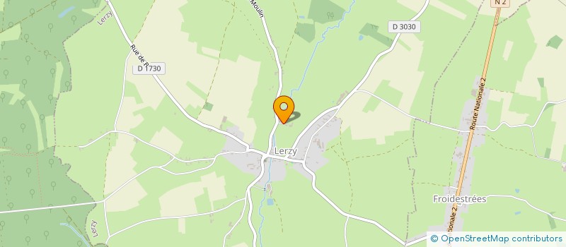 localisation de l'entreprise RL SUN  LERZY