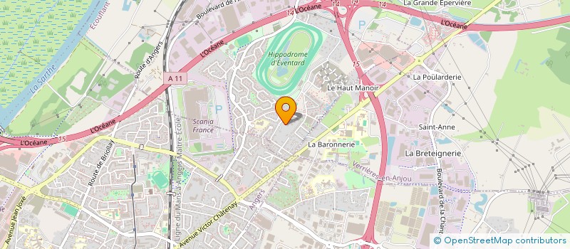 localisation de l'entreprise RL-UNION  ECOUFLANT