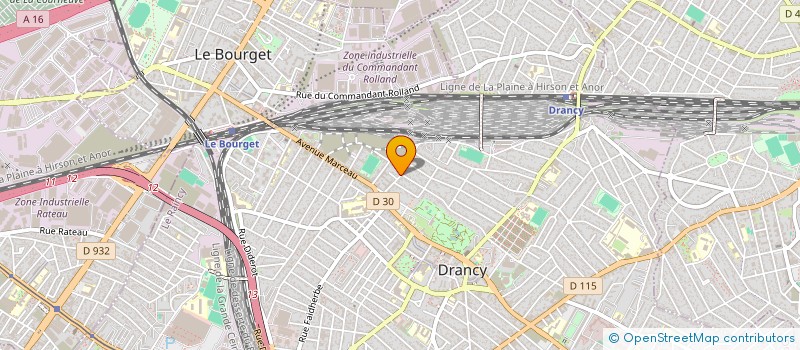 localisation de l'entreprise RL5B  GAGNY