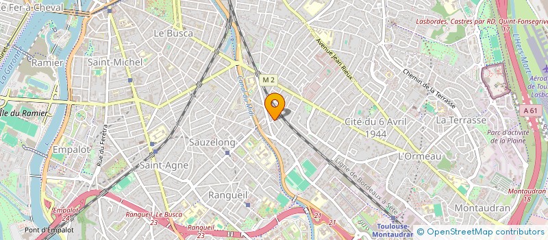 localisation de l'entreprise RL8 à TOULOUSE