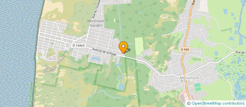 localisation de l'entreprise RLA  MERLIMONT