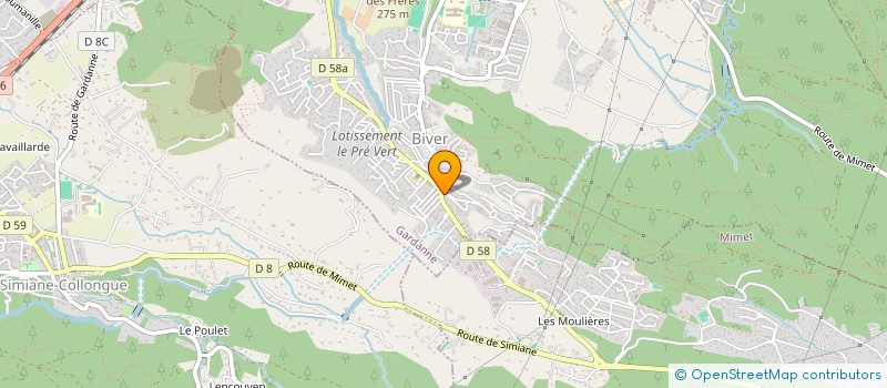 localisation de l'entreprise RLA à GARDANNE