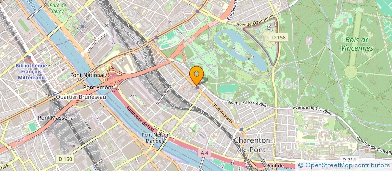 localisation de l'entreprise RLA GROUP HOLDING  CHARENTON-LE-PONT