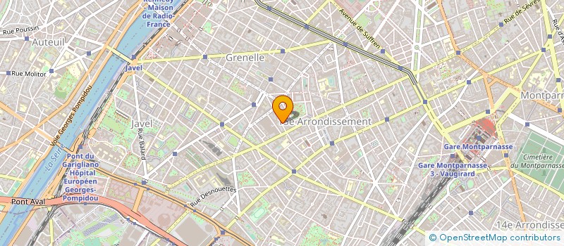 localisation de l'entreprise RLB CREVELLE ET COMPAGNIE à PARIS