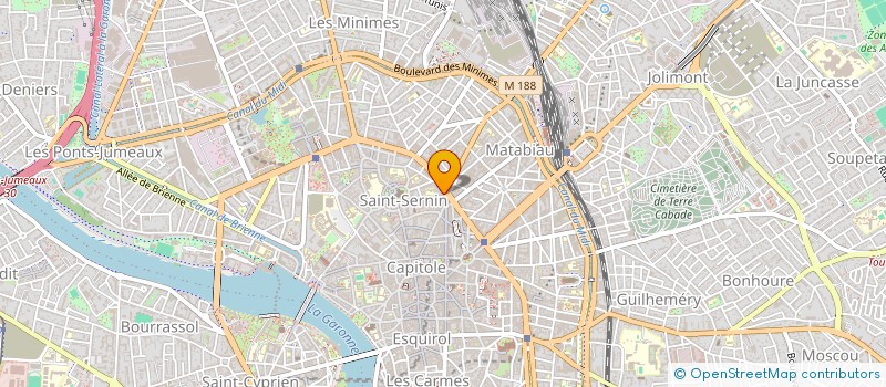 localisation de l'entreprise RLC 2 à TOULOUSE