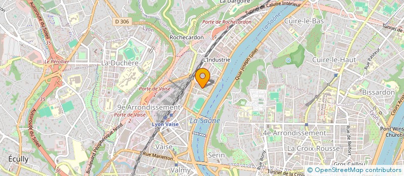 localisation de l'entreprise RLC  LYON