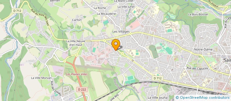 localisation de l'entreprise RLC CONSULTING à SAINT-BRIEUC