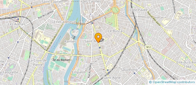 localisation de l'entreprise RLC FS à TOULOUSE