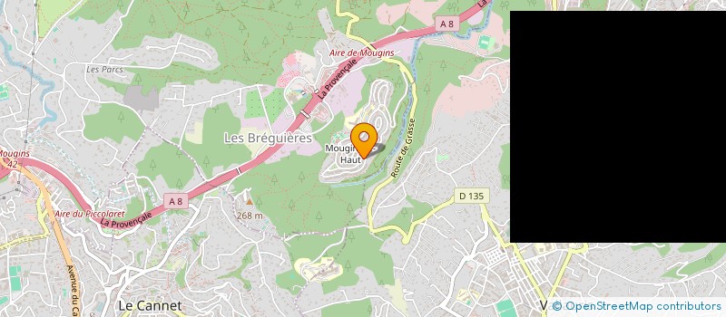 localisation de l'entreprise RLC PATRIMOINE à MOUGINS