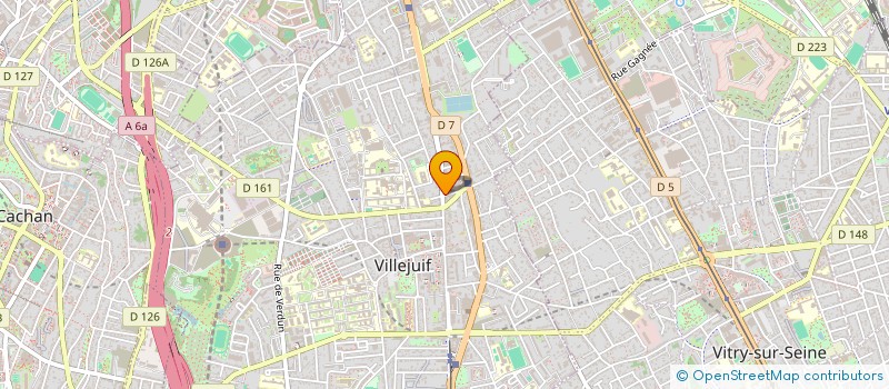 localisation de l'entreprise RLC VITTO à VILLEJUIF
