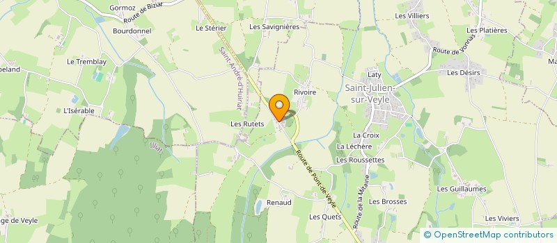 localisation de l'entreprise RLD  SAINT-DIDIER-SUR-CHALARONNE