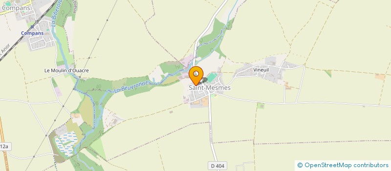 localisation de l'entreprise RLD CONSTRUCTION  SAINT-MESMES