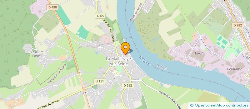 localisation de l'entreprise RLD IMMO  ARELAUNE-EN-SEINE