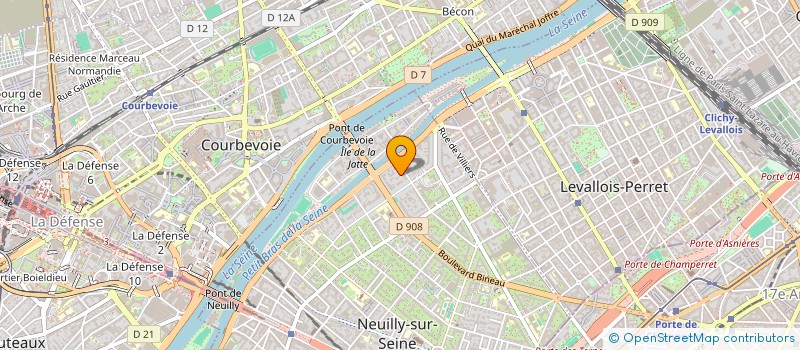 localisation de l'entreprise RLD-PARTNERS à NEUILLY SUR SEINE