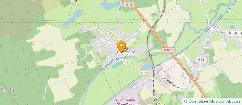 localisation de l'entreprise RLE  JONCHEREY