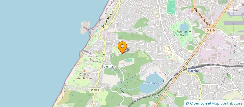 localisation de l'entreprise RLE CONSEIL à BIARRITZ