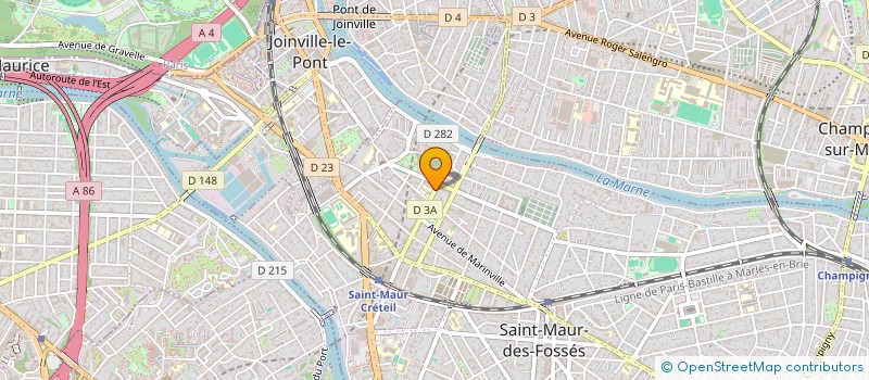 localisation de l'entreprise RLF à SAINT-MAUR-DES-FOSSES