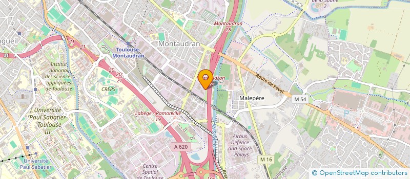 localisation de l'entreprise RLG à TOULOUSE