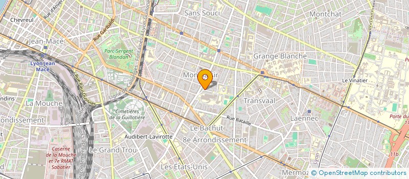 localisation de l'entreprise RLG INVEST  GENAS