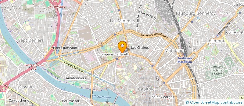 localisation de l'entreprise RLG INVEST  TOULOUSE
